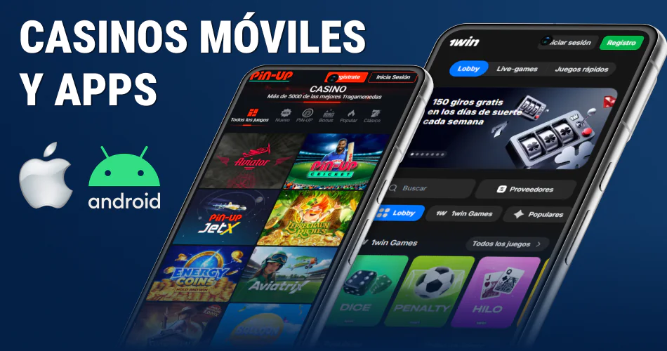 Juega a los casinos en el móvil en Chile