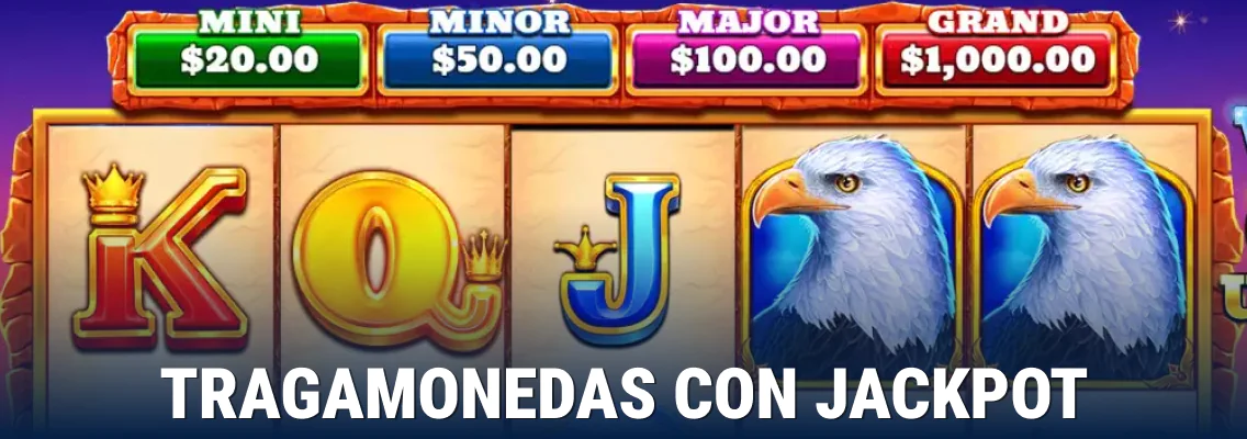 Tragamonedas con jackpot en Chile