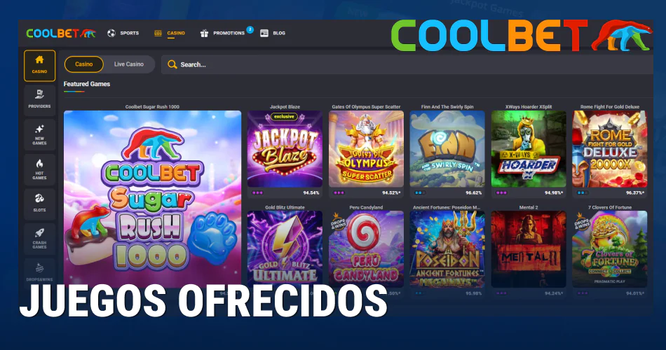 Juegos de Coolbet Casino