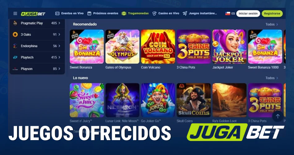 Juegos de casino Jugabet
